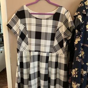 ModCloth 4x plaid dress